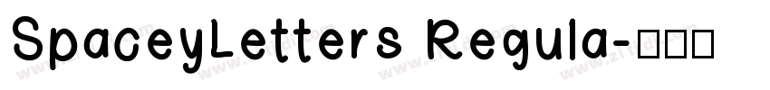 SpaceyLetters Regula字体转换